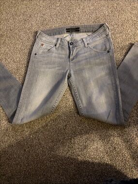 Hudson Jeans Light Wash Skinny - Pale Blue